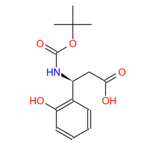 499995-78-7;BOC-(S)-3-氨基-3-(2苯酚基)-丙酸;BOC-(S)-3-AMINO-3-(2-HYDROXY-PHENYL)-PROPIONIC ACID