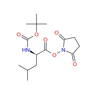 2,5-二氧代-1-吡咯烷基 N-{[(2-甲基-2-丙基)氧基]羰基}-D-亮氨酸酯 60111-76-4