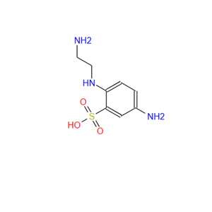 5-氨基-2-(2-氨基乙基)氨基]-苯磺酸；58104-84-0