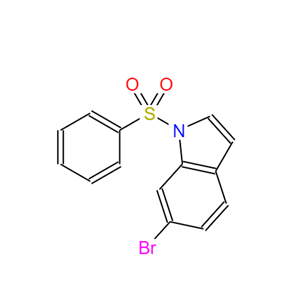 6-溴-1-苯基磺酰基-1H-吲哚,1-PHENYLSULFONYL-6-BROMOINDOLE