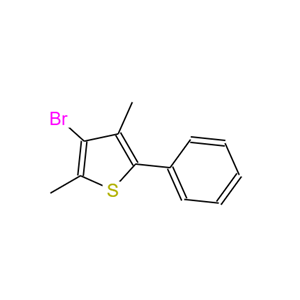 3-溴-2,4-二甲基-5-苯基噻吩