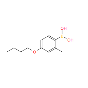 845551-43-1;4-丁氧基-2-甲基苯硼酸;4-Butoxy-2-methylphenylboronicacid