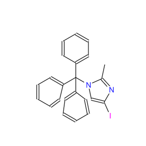4-碘-2-甲基-1-(三苯基甲基)-1H-咪唑,2-METHYL-4-IODO-1-TRITYLIMIDAZOLE