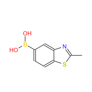 2-甲基苯并噻唑-5-硼酸,Boronic acid, (2-methyl-5-benzothiazolyl)- (9CI)