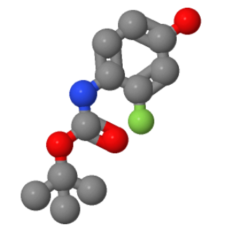 4-(BOC-氨基)-3-氟-苯酚,tert-butyl 2-fluoro-4-hydroxyphenylcarbamate