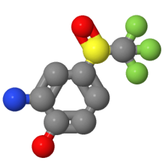1-[3-(苯甲酰氧基)丙基]吲哚啉2-氨基-4-三氟甲亞砜基苯酚鹽酸鹽,2-Amino-4-trifluoromethanesulfinyl-phenol