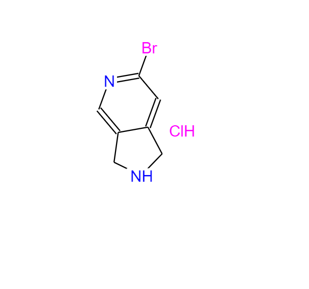 6-Bromo-2,3-dihydro-1H-pyrrolo[3,4-c]pyridine hydrochloride,6-Bromo-2,3-dihydro-1H-pyrrolo[3,4-c]pyridine hydrochloride