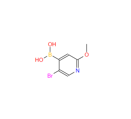 2-甲氧基-5-溴-4-吡啶硼酸,5-Bromo-2-methoxypyridin-4-ylboronic acid