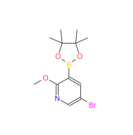 5-溴-2-甲氧基-3-吡啶硼酸頻哪醇酯,5-Bromo-2-methoxypyridine-3-boronic acid pinacol ester