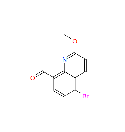 5-溴-2-甲氧基喹啉-8-甲醛,5-broMo-2-Methoxyquinoline-8-carbaldehyde