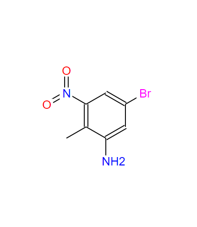 2-甲基-3-硝基-5-溴苯胺,5-Bromo-2-methyl-3-nitroaniline