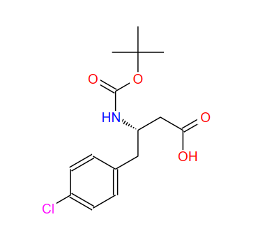BOC-(S)-3-氨基-4-(4-氯苯基)-丁酸,BOC-(S)-3-AMINO-4-(4-CHLORO-PHENYL)-BUTYRIC ACID