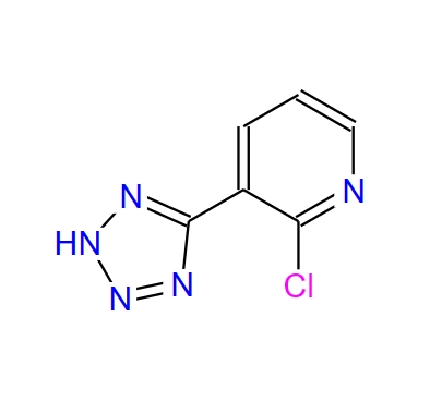 2-chloro-3-(1H-tetrazol-5-yl)-pyridine,2-chloro-3-(1H-tetrazol-5-yl)-pyridine