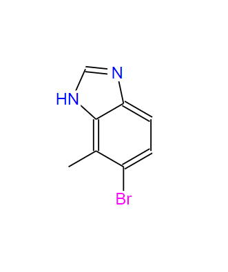 5-溴-4-甲基-1H-苯并[D]咪唑,5-Bromo-4-methyl-1H-benzo[d]imidazole