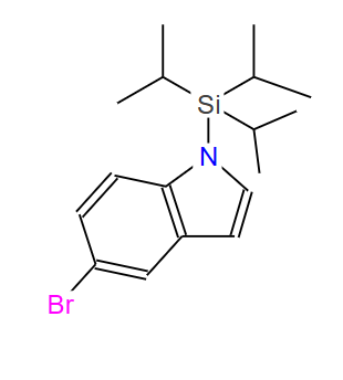 5-溴-1-(三異丙基硅基)-1H-吲哚,5-BROMO-1-(TRIISOPROPYLSILYL)-1H-INDOLE