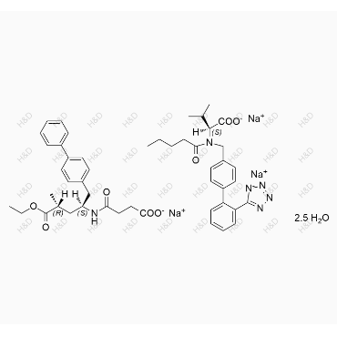 沙库巴曲缬沙坦钠杂质58 2.5水合物,LCZ696（valsartan   sacubitril）Sodium impurity 58 2.5 Hydrate