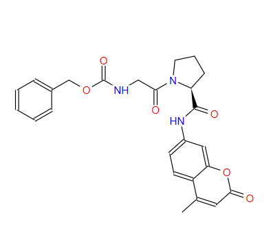 Z-甘氨酰脯氨酸-4-甲基-7-香豆素,Z-GLY-PRO-AMC