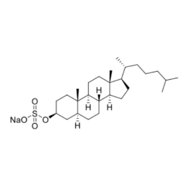 二氫膽固醇硫酸酯鈉,5α-Cholestan-3β-yl sodium sulfate