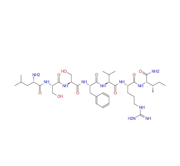 H-Leu-Ser-Ser-Phe-Val-Arg-Ile-NH2,H-Leu-Ser-Ser-Phe-Val-Arg-Ile-NH2