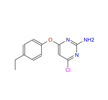 2-amino-4-(p-ethylphenoxy)-6-chloropyrimidine,2-amino-4-(p-ethylphenoxy)-6-chloropyrimidine