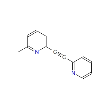 2-methyl-6-[(pyridin-2-yl)ethynyl]pyridine,2-methyl-6-[(pyridin-2-yl)ethynyl]pyridine