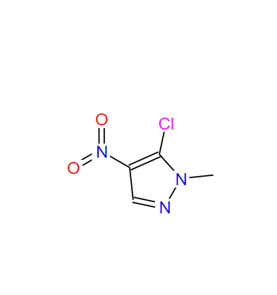 5-氯-1-甲基-4-硝基吡唑,5-chloro-1-Methyl-4-nitro-1H-pyrazole