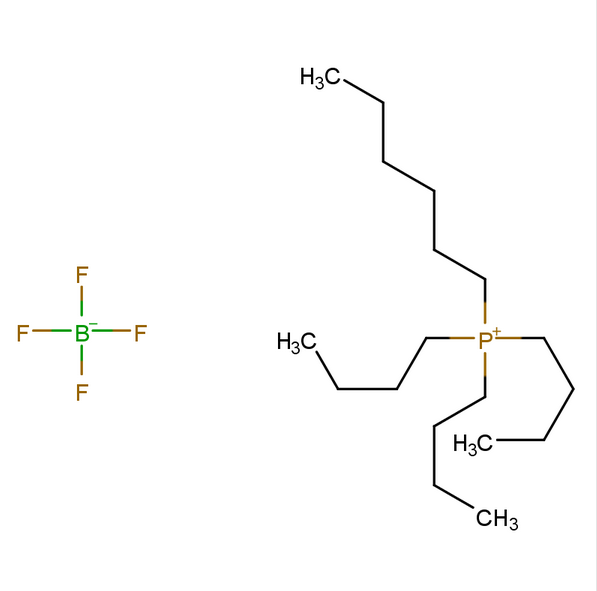 己基三丁基鏻四氟硼酸盐,Tributylhexylphosphonium tetrafluoroborate
