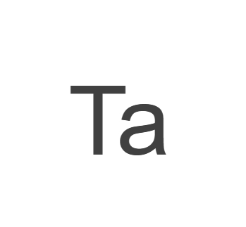 钽粉,tantalum atom