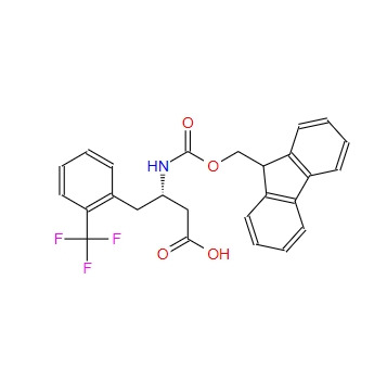 Fmoc-S-3-氨基-4-(2-三氟甲基苯基)-丁酸,Fmoc-(S)-3-Amino-4-(2-Trifluoromethylphenyl)-butyric acid