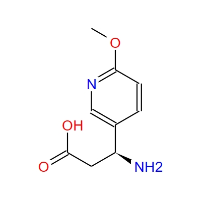 S-3-氨基-3-(6-甲氧基-3-吡啶基)丙酸,S-3-Amino-3-(6-methoxy-3-pyridyl) propionic acid