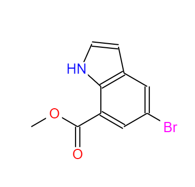 5-溴吲哚-7-甲酸甲酯,5-BROMO INDOLE-7-CARBOXYLIC ACID METHYL ESTER
