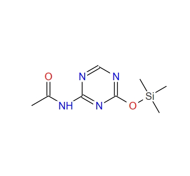 N-(4-Trimethylsilanyloxy-[1,3,5]triazin-2-yl)-acetamide,N-(4-Trimethylsilanyloxy-[1,3,5]triazin-2-yl)-acetamide