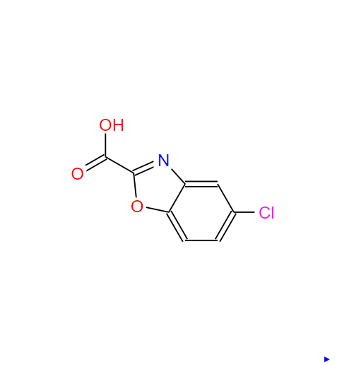 5 - 氯-2 - 羧酸苯并恶唑,5-Chloro-benzooxazole-2-carboxylic acid