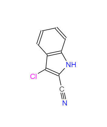 3-氯-1H-吲哚-2-甲腈,3-Chloro-1H-indole-2-carbonitrile