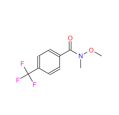 4-三氟甲基-N-甲氧基-N-甲基-苯甲酰胺,N-Methoxy-N-methyl-4-(trifluoromethyl)benzamide