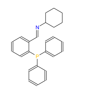 N-{2-(二苯基磷)苯亚甲基}环己胺,N-[2-(Diphenylphosphino)benzylidene]cyclohexylamine
