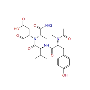 Ac-N-Me-Tyr-Val-Ala-Asp-aldehyde (pseudo acid) 160806-26-8