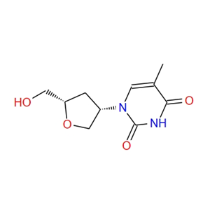4(S)-(3,4-dihydro-2,4-dioxo-5-methyl-1(2H)-pyrimidinyl)tetrahydro-2(S)-furanmethanol 143191-83-7
