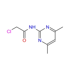 2-chloro-N-(4,6-dimethylpyrimidin-2-yl)acetamide 53456-49-8