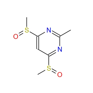 2-methyl-4,6-bismethylsulfinylpyrimidine 88317-66-2