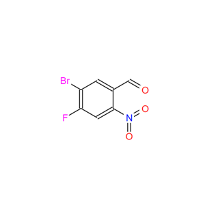 5-溴-4-氟-2-硝基苯甲醛,5-bromo-4-fluoro-2-nitrobenzaldehyde