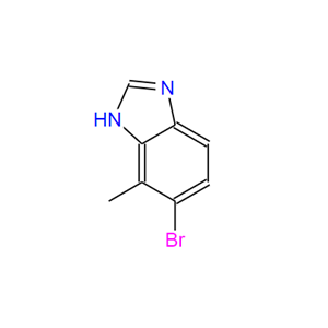 5-溴-4-甲基-1H-苯并[D]咪唑,5-Bromo-4-methyl-1H-benzo[d]imidazole
