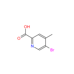 5-溴-4-甲基吡啶-2-羧酸,5-BROMO-4-METHYL-PYRIDINE-2-CARBOXYLIC ACID