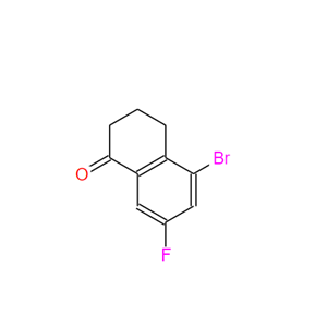 5-溴-7-氟-3,4-二氢-1-萘满酮,5-bromo-7-fluoro-3,4-dihydro-2H-naphthalen-1-one
