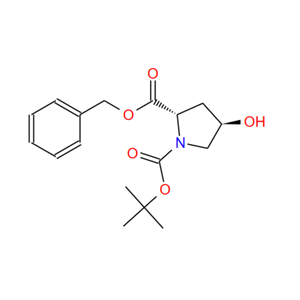 89813-47-8；N-(叔丁氧羰基)-4-羟基脯氨酸苄酯；BOC-HYP-OBZL