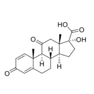 醋酸泼尼松杂质6,(17α)-17-Hydroxy-3,11-dioxoandrosta-1,4-diene-17-carboxylic acid