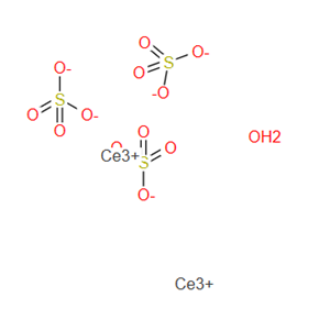 13550-47-5；硫酸铈水合物；CERIUM(III) SULFATE N-HYDRATE