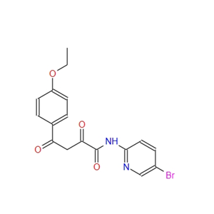 N-(5-bromo-pyridin-2-yl)-4-(4-ethoxy-phenyl)-2,4-dioxo-butyramide 180537-74-0