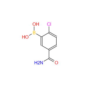 5-氨基甲酰-2-氯苯硼酸,5-Carbamoyl-2-chlorophenylboronic acid