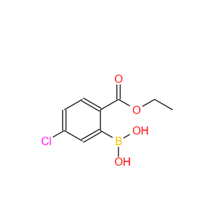 5-氯-2-(乙氧羰基)苯基硼酸,5-Chloro-2-(ethoxycarbonyl)phenylboronic acid
